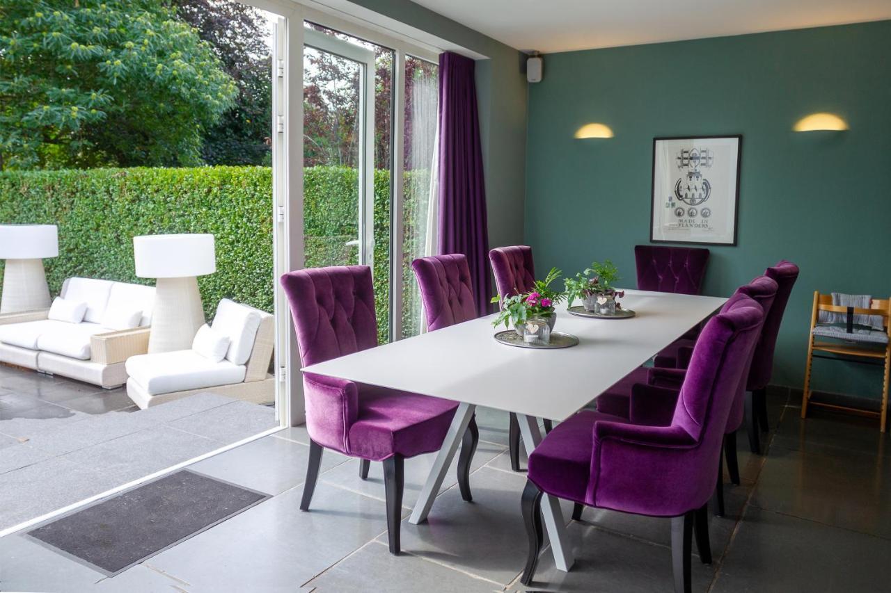 B&B Saint-Georges -Located In The City Centre Of Bruges- Kültér fotó A dining room